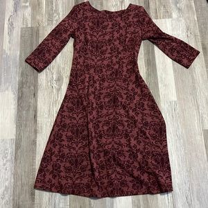 Croft & Barrow tapestry dress SZ S